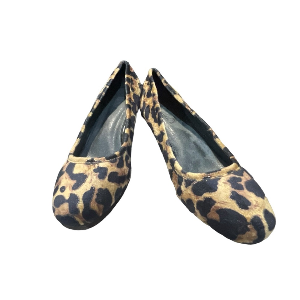 IDIFU Leopard‎ Velour Pumps